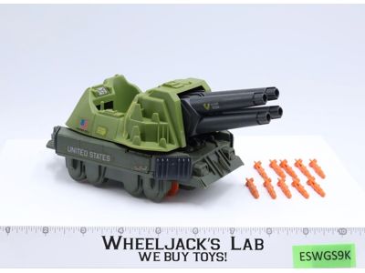 S.L.A.M. 100% Complete 1987 GI Joe ARAH Hasbro Vintage Action Figure Vehicle