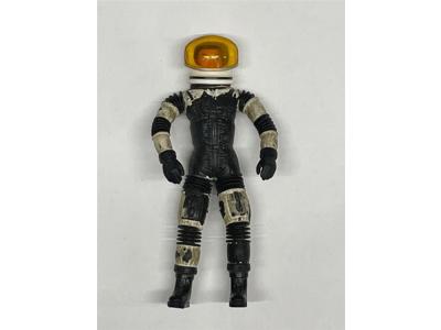 Major Matt Mason Black Straps 1966 Astronaut Action Figure Vintage w/ Helmet 6"