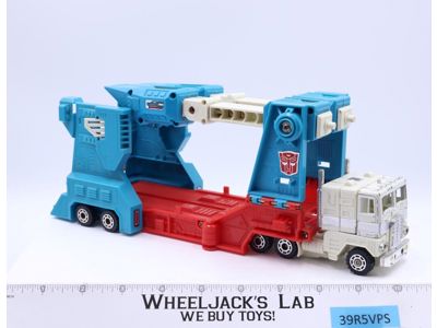Ultra Magnus CAB & TRAILER 1986 G1 Transformers Freightliner COE Vintage Figure