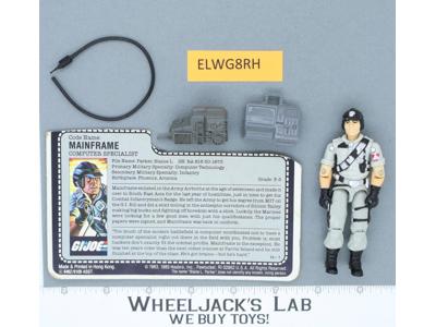 Mainframe V1 100% Complete G.I. Joe 1986 Hasbro Vintage Action Figure