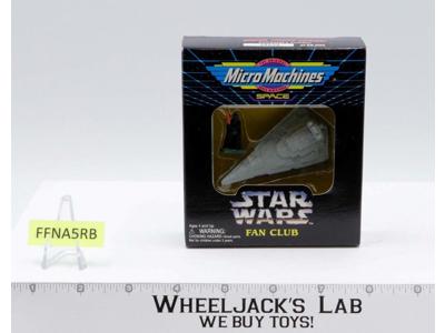 Darth Vader & Star Destroyer Star Wars Fan club Micro Machines 1995 Galoob NEW
