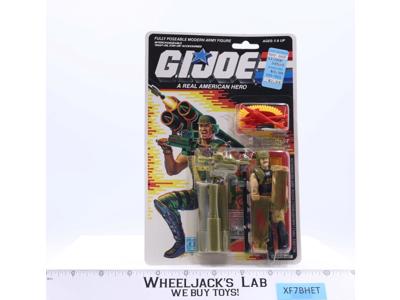 Backblast GI Joe 1989 Hasbro Vintage Action Figure NEW MOSC SEALED