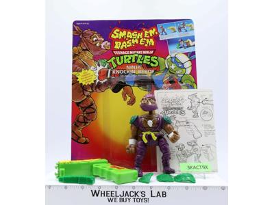 Ninja Knockin' Bebop W/Card TMNT 1992 Playmates Vintage Action Figure