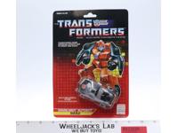 Sizzle 100% Complete W/CARDBACK & BUBBLE MOSC G1 Transformers Vintage