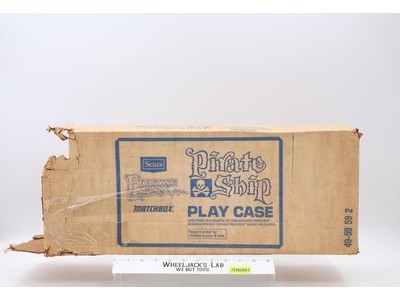Pirate Ship Play Case Complete Fighting Furies 1973 Sears Matchbox NEW MIB