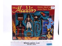 Aladdin Abu & Jafar Disney's Aladdin 1993 Mattel Action Figure Set NEW SEALED