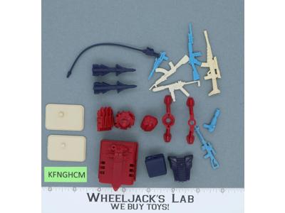 Battle Gear Accessory Set 4 Lot 10 1986 Weapons GI Joe Vintage Action Figure