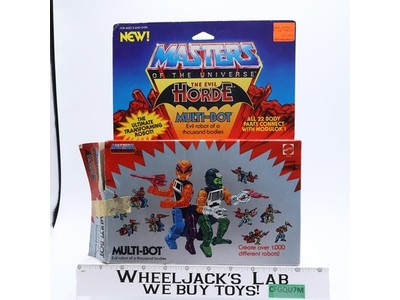 Multi-Bot 100% Complete He-Man Masters of the Universe MOTU 1986 Mattel Vintage