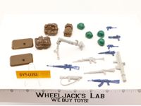 Lot Battle Gear Accessory Pack 2 Set 1 Complete 1984 Weapons G.I. Joe Vintage