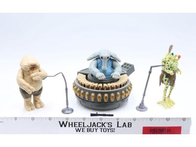Sy Snootles & the Rebo Band 100% Complete Star Wars 1983 Kenner NO REPRO
