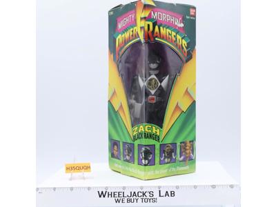 Zach Black Ranger #2 Mighty Morphin Power Rangers 1993 Bandai NEW MISB SEALED