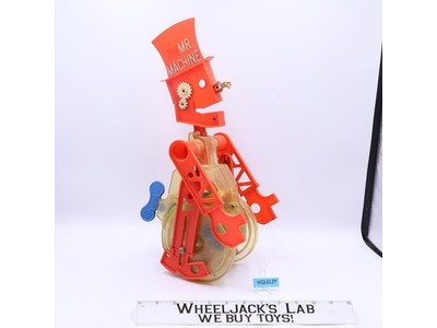 Mr. Machine Wind-Up Whistling Rolling Robot WORKS 1977 Ideal Vintage