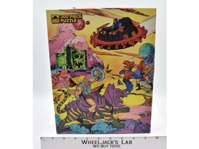 He-Man 200 Piece Jigsaw Puzzle Master of the Universe MOTU 1985 Mattel Golden
