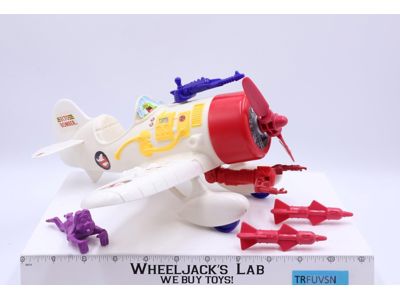 Ecto-Bomber 100% Complete The Real Ghostbusters 1986 Kenner Vintage Toy Vehicle