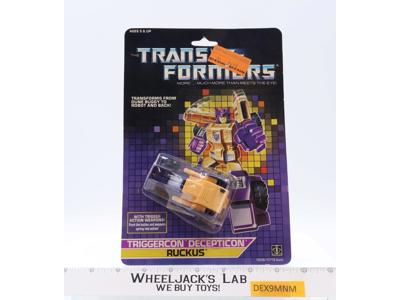 Ruckus Triggercon G1 Transformers 1987 Hasbro Action Figure MOSC NEW