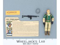 Crankcase V1 100% Complete G.I. Joe 1985 Hasbro Vintage Action Figure