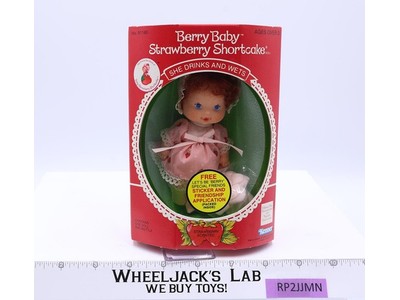 Berry Baby Strawberry Shortcake 1984 Kenner Vintage Doll NEW MISB