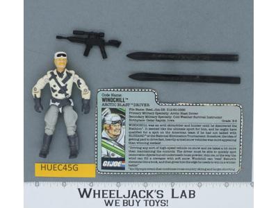 Windchill V1 100% Complete G.I. Joe 1988 Hasbro Vintage Action Figure