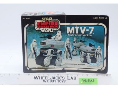 MTV-7 Mini Rig 100% Complete W/Box Star Wars ESB 1981 Vintage Kenner Figure