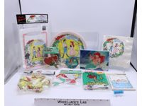 Lot of Birthday Party Supplies The Little Mermaid Disney NEW SEALED