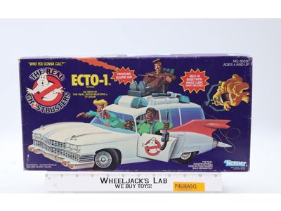 ECTO-1 100% Complete The Real Ghostbusters 1989 Kenner Action Figure Vehicle