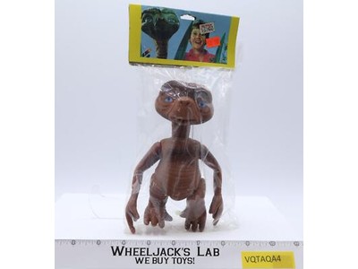E.T. The Extra-Terrestrial 1980s Taiwan Vintage 6" Vinyl Figure NEW SEALED