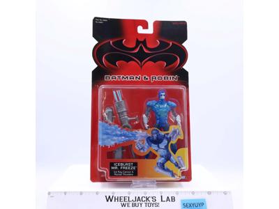 Iceblast Mr. Freeze DC Comics Batman & Robin 1997 Kenner Figure NEW SEALED