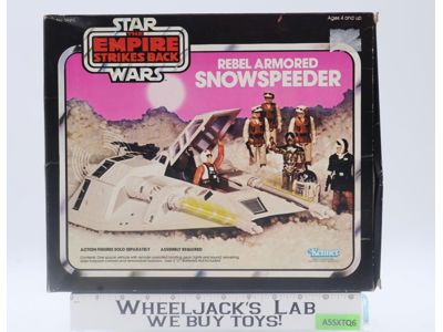 Snowspeeder 100% Complete NICE Star Wars ESB 1977 Kenner Action Figure Vehicle