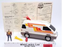 Slingshot W/Ace Riker 100% Complete 1985 MASK M.A.S.K. Kenner Action Figure