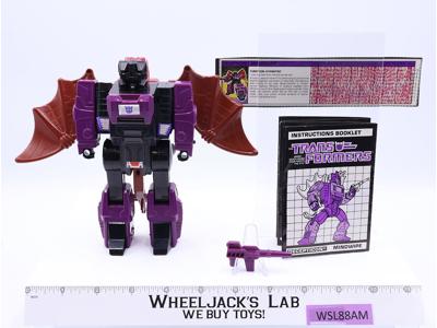 Headmaster Mindwipe 100% Complete Vintage 1987 G1 Transformers Hasbro Figure