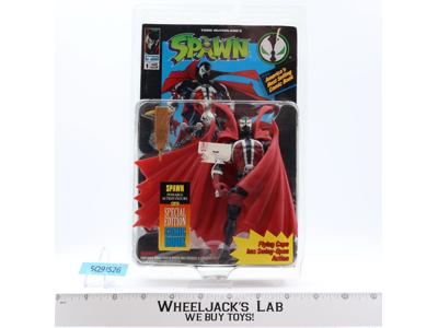 Spawn Flying Cape + Comic Book Spawn 1994 Todd Toys Action Figure NEW SEALED