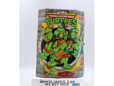Deluxe Collectors Carry Case W/Trays TMNT Teenage Mutant Ninja Turtles NEAR MINT