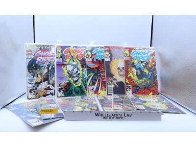 LOT 13 Ghost Rider Comics Marvel Comics 1990's Nightmare's Realm Trail of Blood
