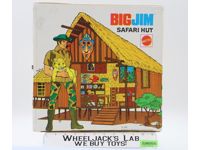 Safari Hut Big Jim 1974 Mattel Carry Case Fold-Out Action Figure Playset