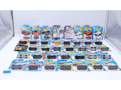 Lot of 38 Miscellaneous Cars Hot Wheels 2000-2010s Mattel NEW SEALED
