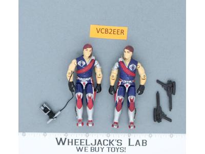 Tomax & Xamot V1 100% Complete G.I. Joe 1985 Hasbro Vintage Action Figure