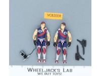 Tomax & Xamot V1 100% Complete G.I. Joe 1985 Hasbro Vintage Action Figure