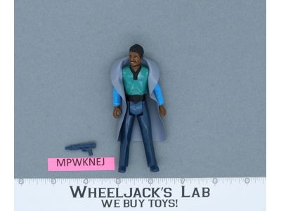 Lando Calrissian TEETH 100% Complete ESB Star Wars 1980 Kenner Figure No Repro