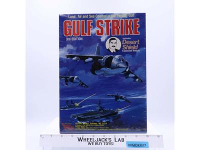 Gulf Strike 3rd Edition Board Game 1990 Victory Games / Avalon NEW SEALED