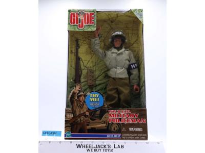 W.W.II E.T.O. Military Police GI Joe 12" Figure MISB 1999 Hasbro