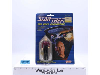 Captain Jean Luc-Picard Star Trek The Next Generation Galoob 1988 NEW MOSC