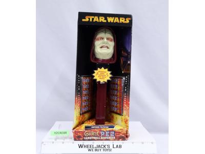 Emperor Palpatine Giant PEZ Candy Roll Dispenser Star Wars 2006 NEW MIB