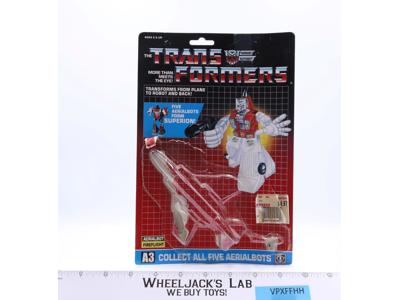 Fireflight Cardback W/BUBBLE ONLY Vintage 1986 G1 Transformers Hasbro Figure
