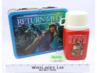 Return of the Jedi METAL Lunchbox W/Thermos & paper 1983 Thermos Vintage