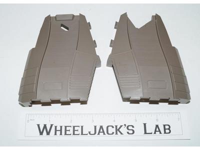 Omega Supreme A + B Track Leg Armor Part 1985 G1 Transformers Vintage Hasbro