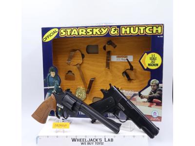Starsky & Hutch Gun Set 1:1 357 Magnum .45 Auto HG Toys 1976 Spelling-Goldberg