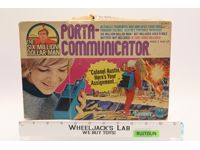 Porta-Communicator Six Million Dollar Man 1976 Kenner Back Pack Receiver WORKS