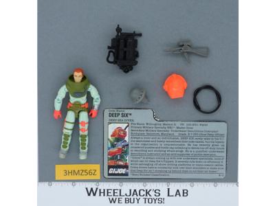 Deepsix V2 100% Complete 1989 G.I. Joe Hasbro Vintage Action Figure