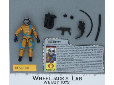 Frag-Viper V1 1989 G.I. Joe Hasbro Vintage Action Figure