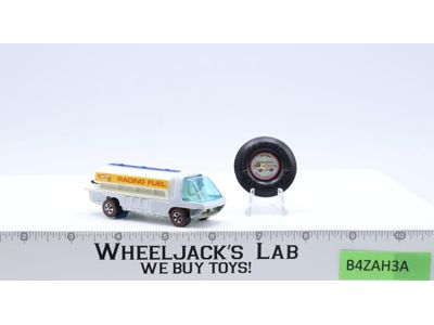The Heavyweights Fuel Tanker White Enamel 1969 Hot Wheels Mattel Vintage RL HK